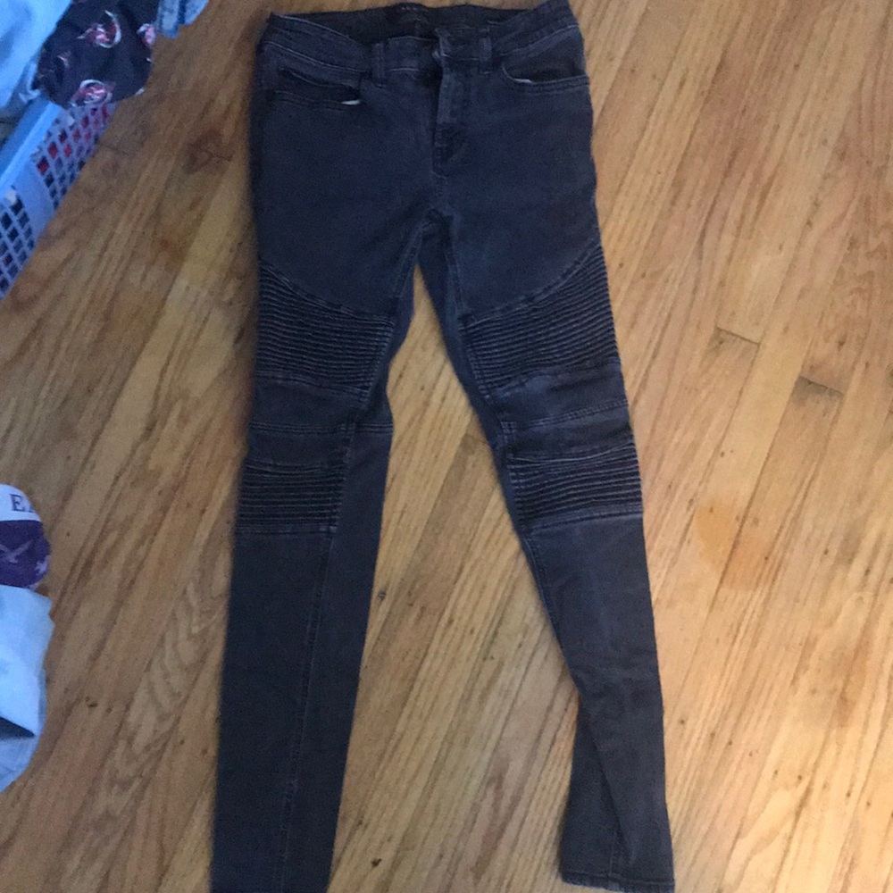 PacSun stacked skinny jeans